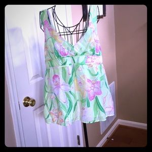 Lilly Pulitzer cotton summer blouse 12